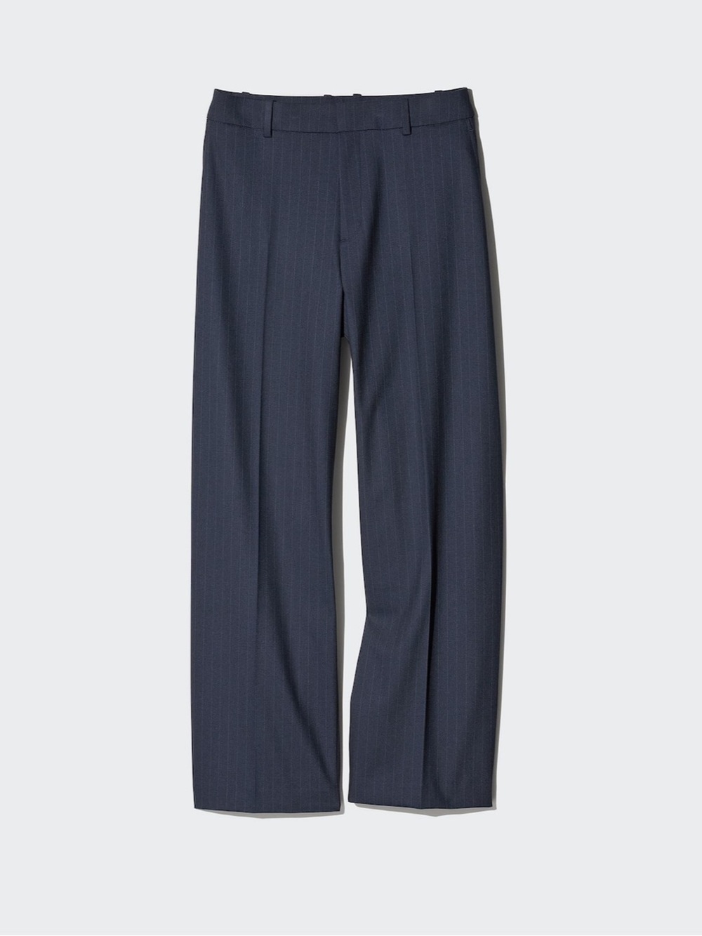 Uniqlo Wide-Leg Women's Trousers in Light Gray Taupe